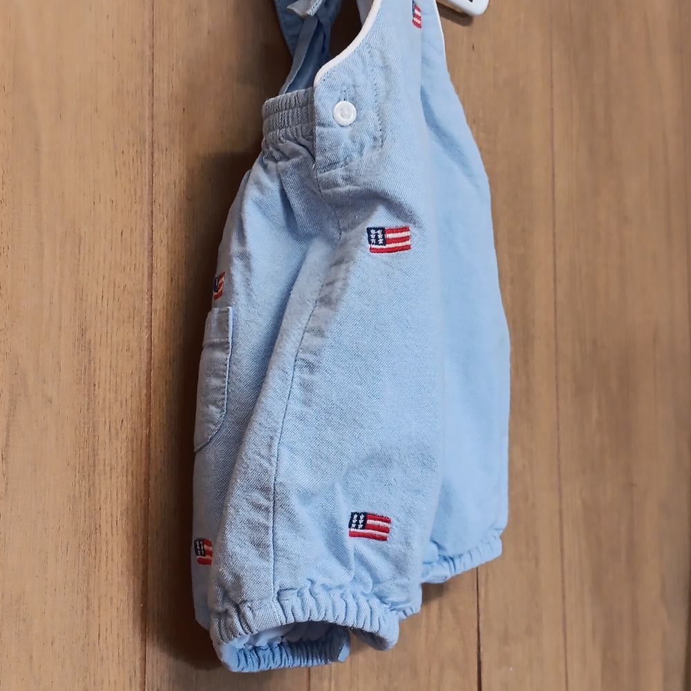 🎆Janie and Jack American Flag Romper - Picture 4 of 4